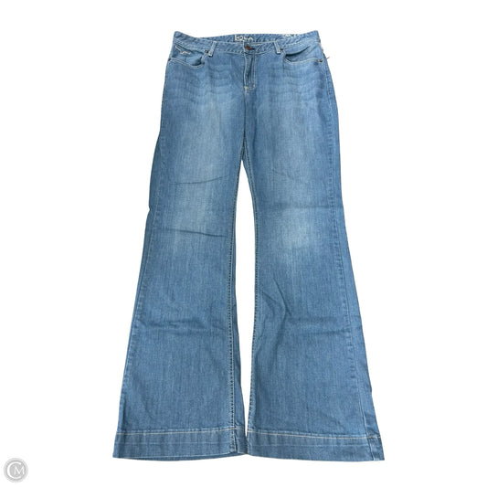 Jeans Boot Cut By Cmb In Blue Denim, Size: 18