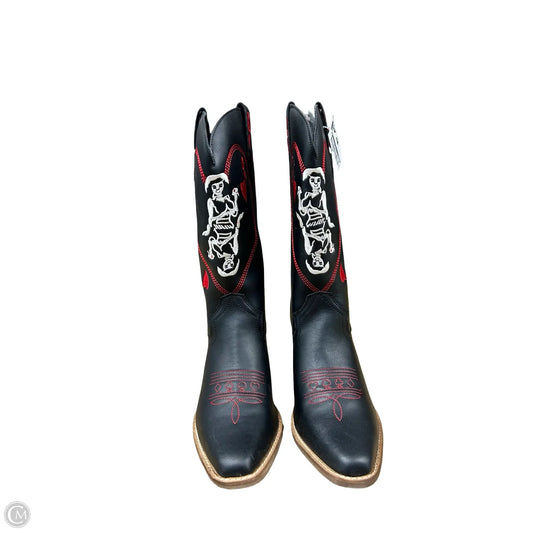Boots Western By Dingo In Black, Size: 11