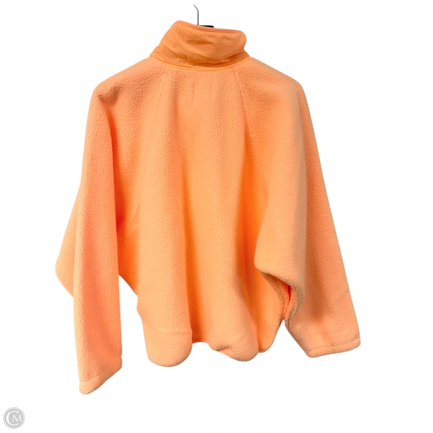Jacket Fleece By Free People In Orange, Size: L