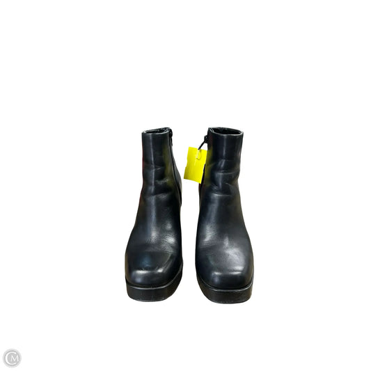 Boots Ankle Heels By Steve Madden In Black, Size: 8