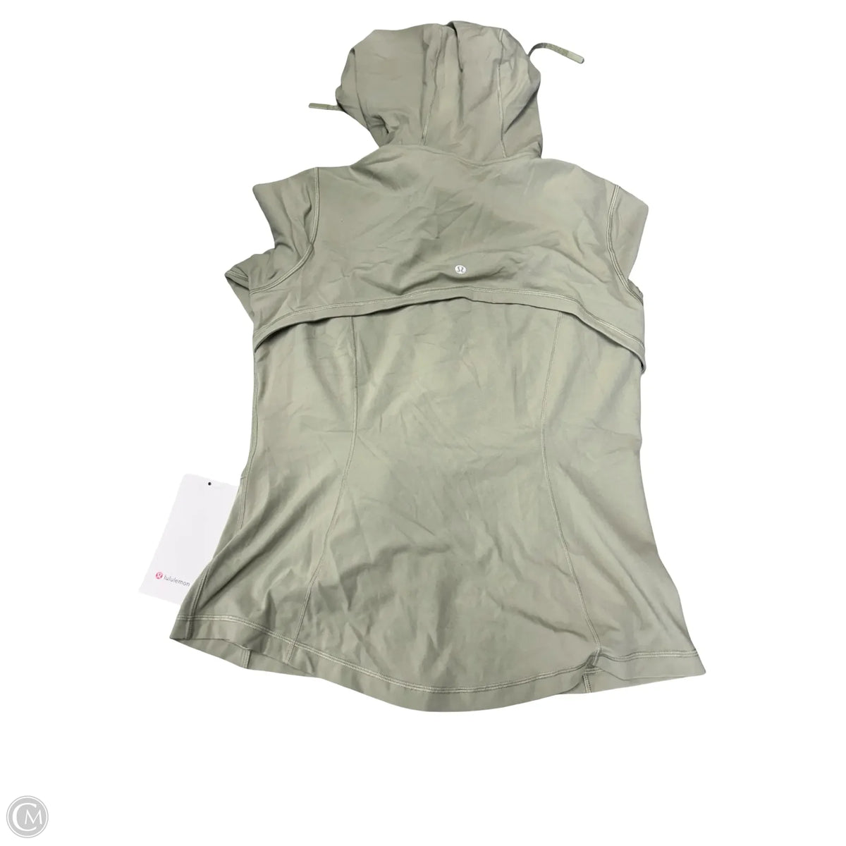 Athletic Jacket By Lululemon In Green, Size: 14