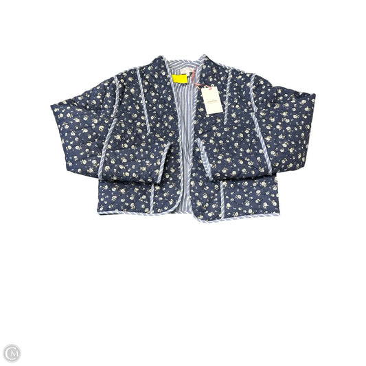 Jacket Puffer & Quilted By Entro In Floral Print, Size: M