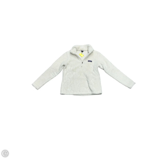 Sweatshirt Collar By Patagonia In Cream, Size: S