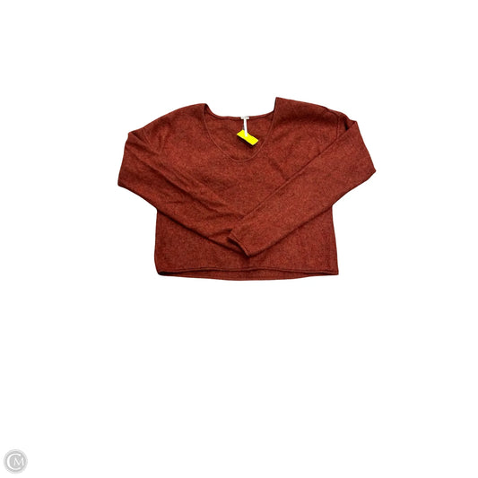 Sweater By Free People In Red, Size: M
