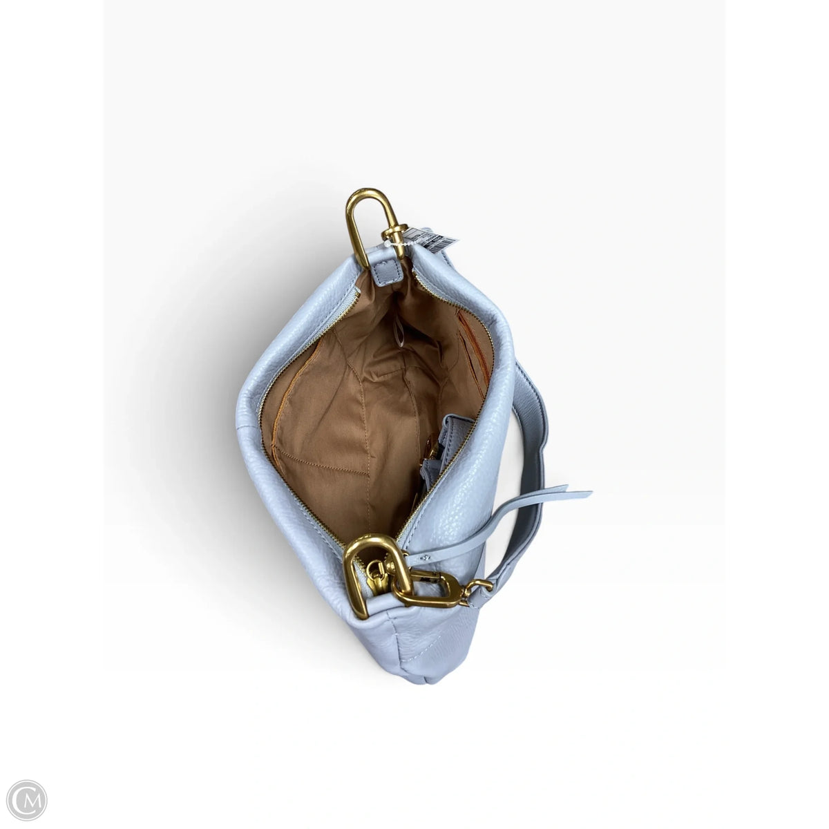 Handbag Leather By Hobo Intl, Size: Medium