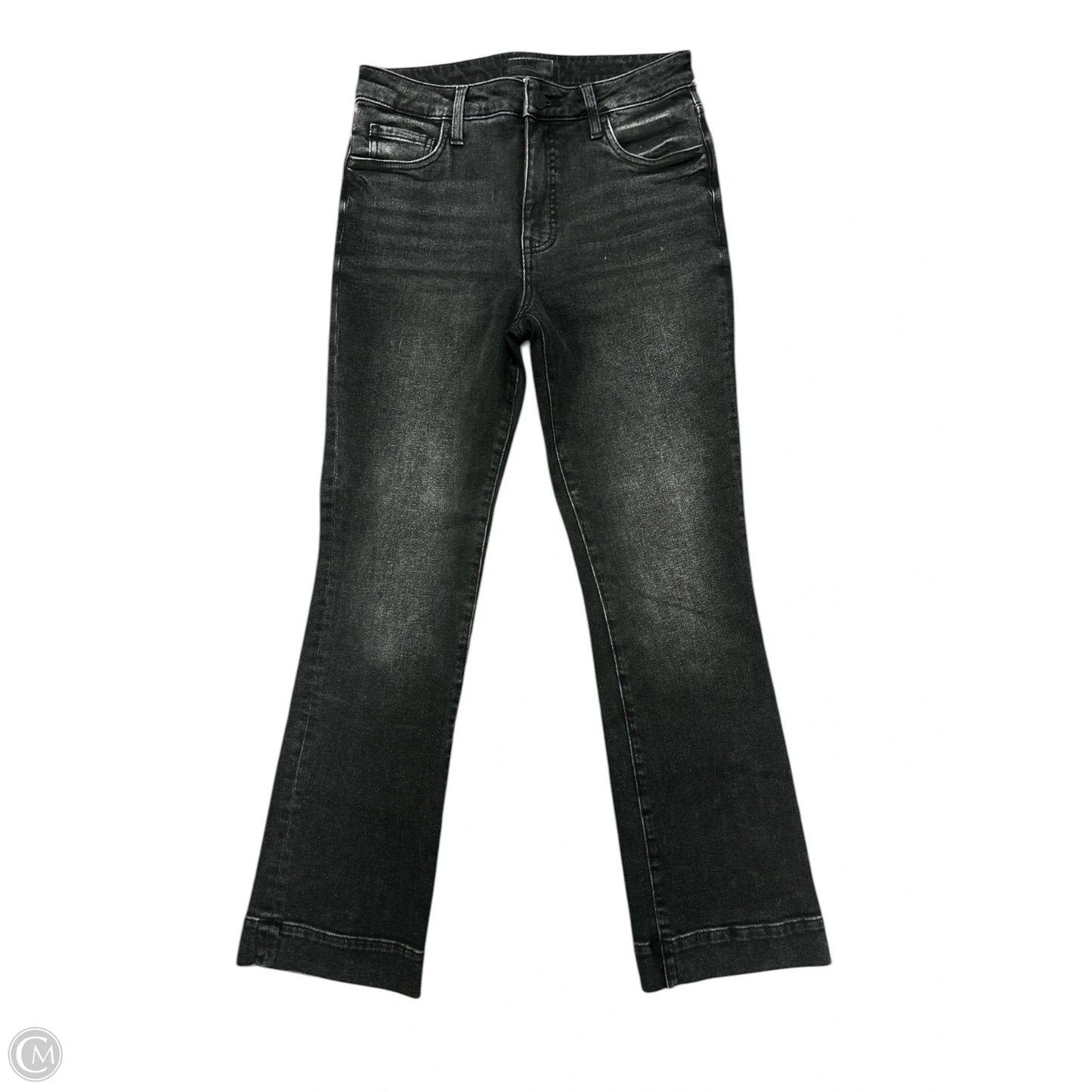 Jeans Flared By Kut In Black Denim, Size: 2