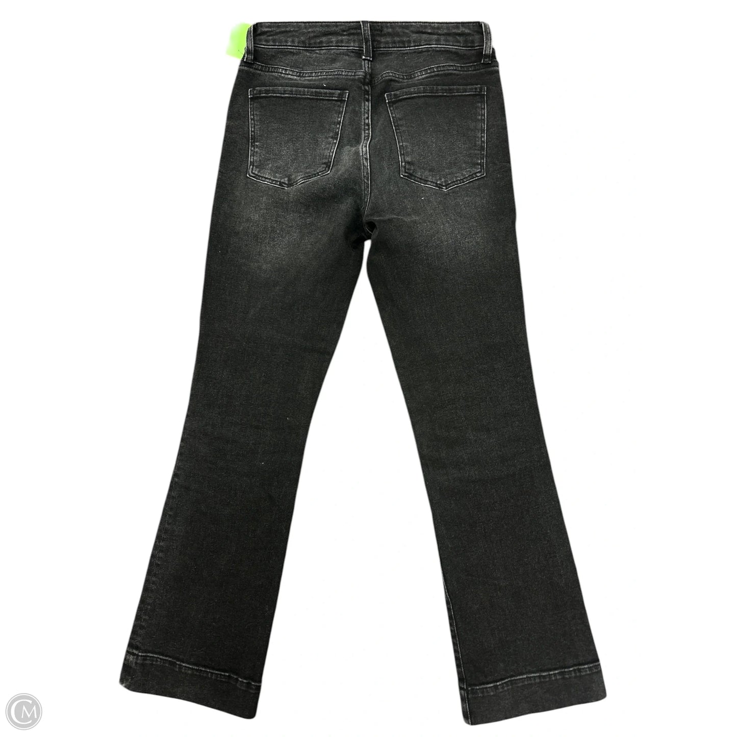 Jeans Flared By Kut In Black Denim, Size: 2