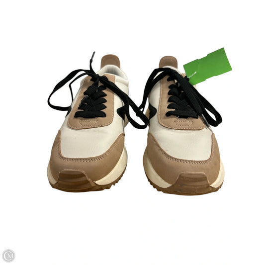 Shoes Sneakers By Dolce Vita In Brown & Cream, Size: 7.5