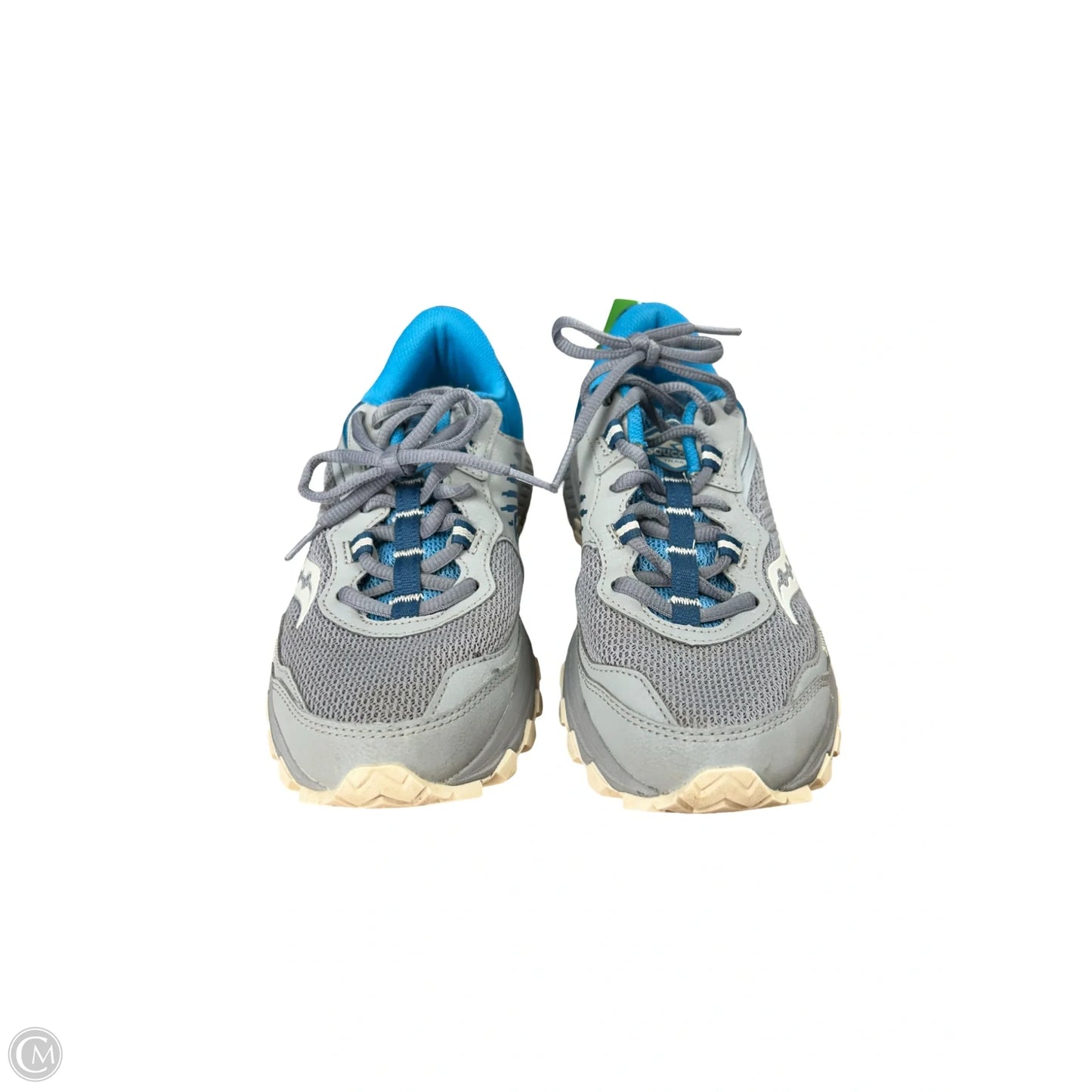 Shoes Athletic By Saucony In Blue & Grey, Size: 8.5