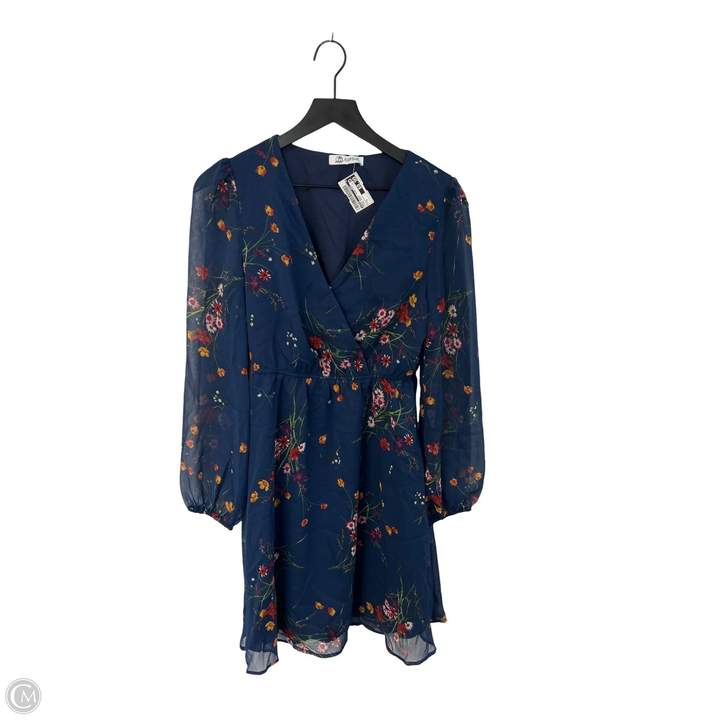 Dress Casual Short By Cupshe In Floral Print, Size: S