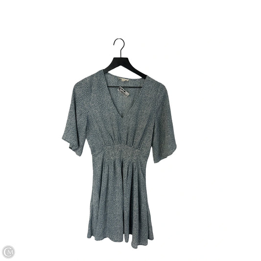 Dress Casual Short By Promesa In Blue & White, Size: S