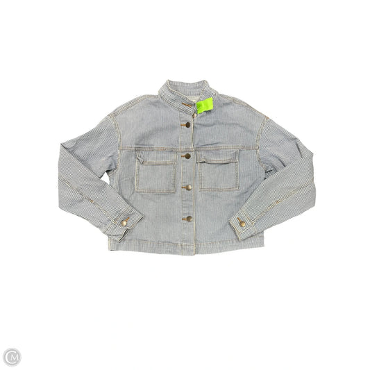 Jacket Denim By Universal Thread In Blue Denim, Size: S
