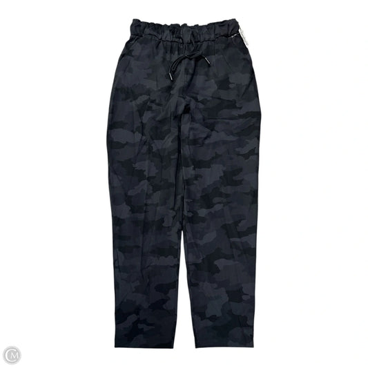 Athletic Pants By Lululemon In Camouflage Print, Size: 6