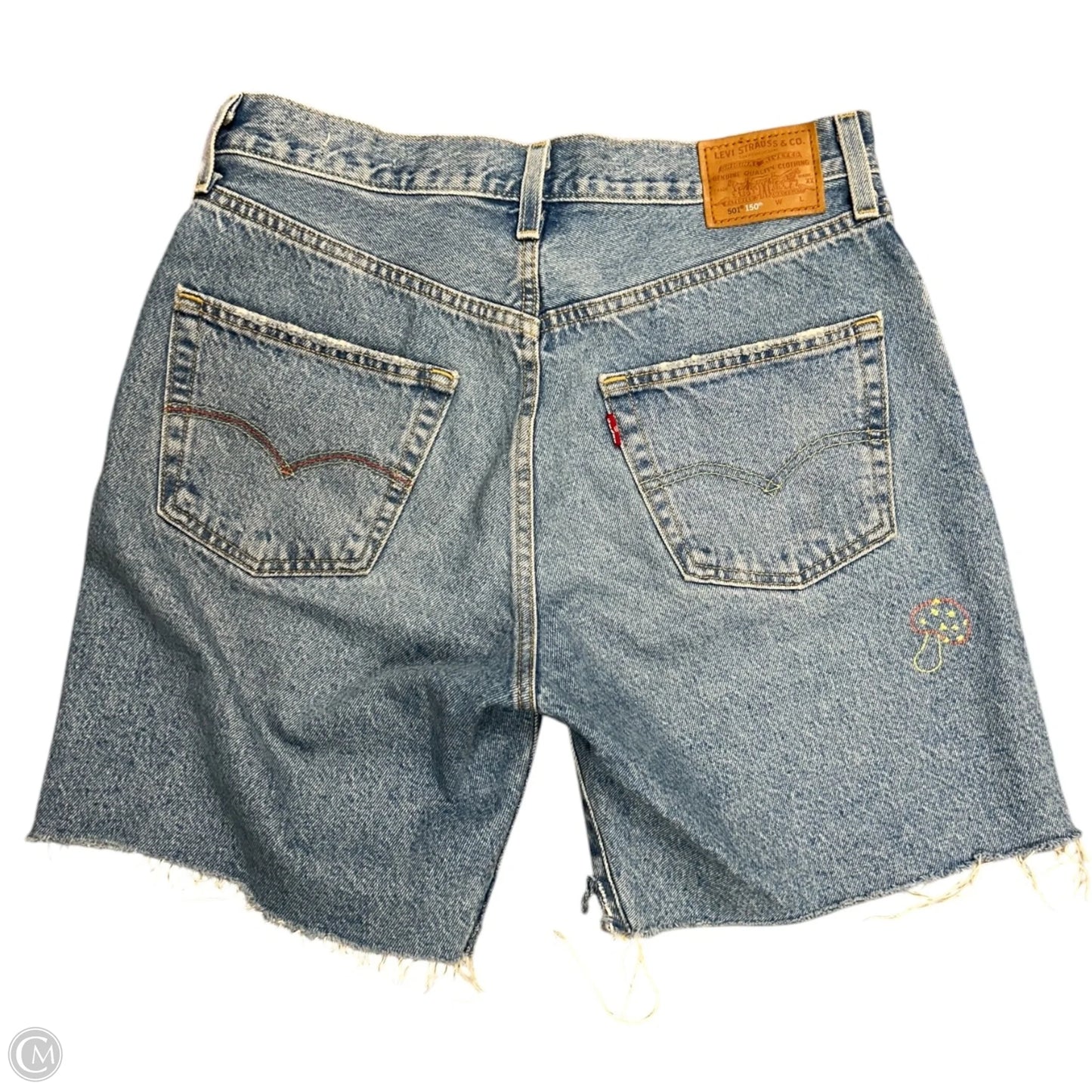 Shorts By Levis In Blue Denim, Size: 4
