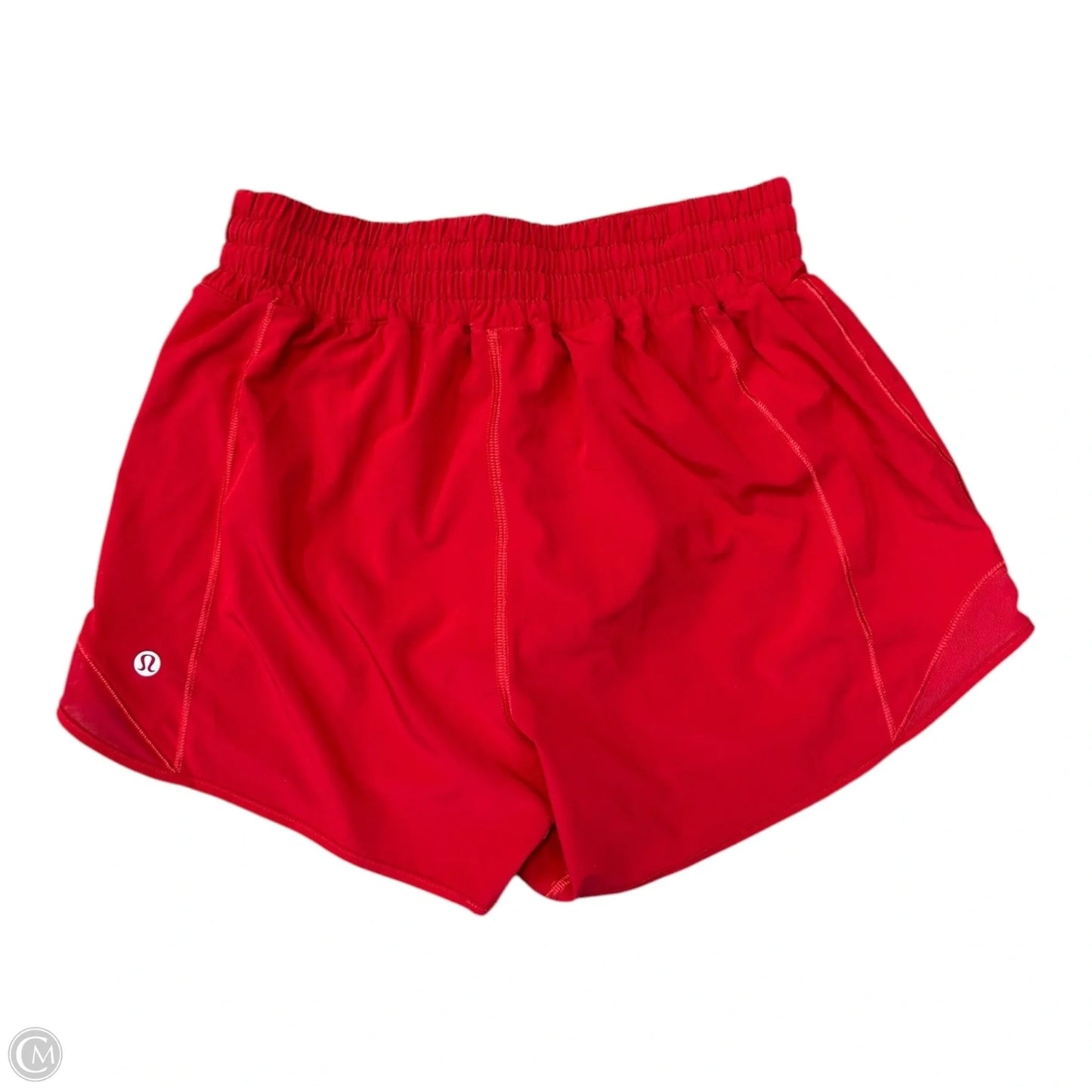 Athletic Shorts By Lululemon In Red, Size: 6
