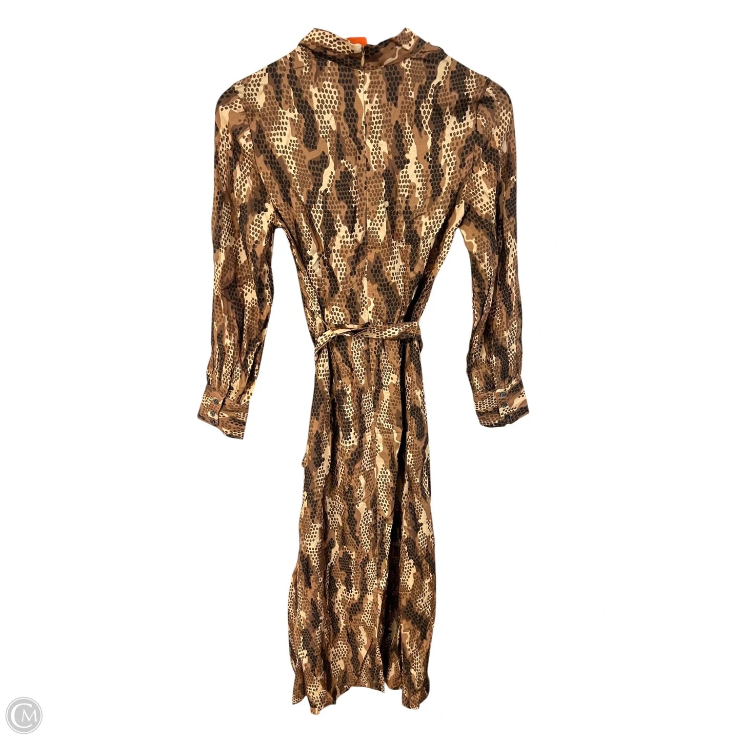 Dress Casual Maxi By Clothes Mentor In Brown, Size: 0