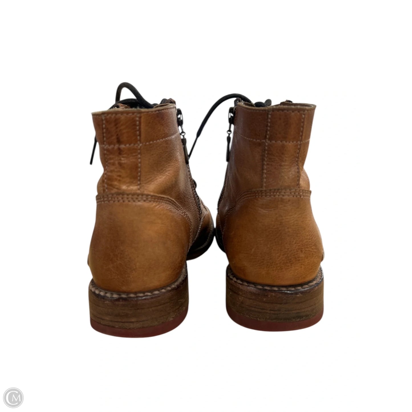 Boots Ankle Heels By Bed Stu In Brown, Size: 7