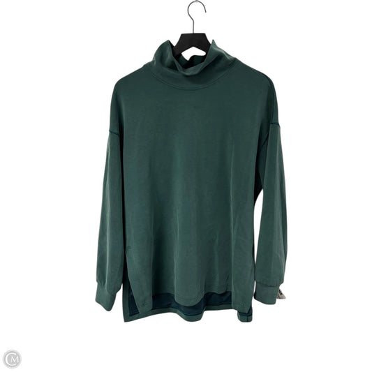 Athletic Sweatshirt Collar By Lululemon In Green, Size: 12