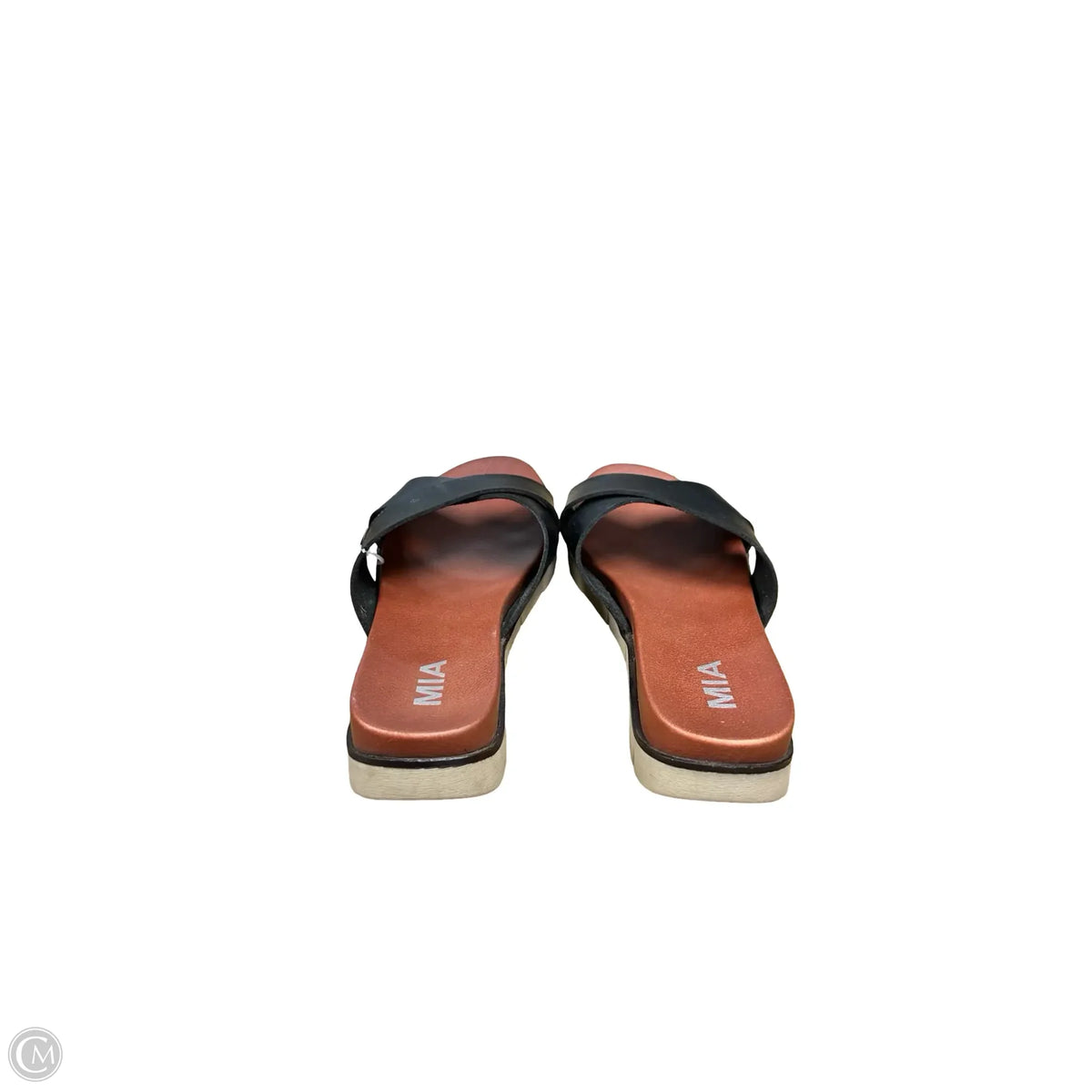 Sandals Flats By Mia In Black, Size: 6.5