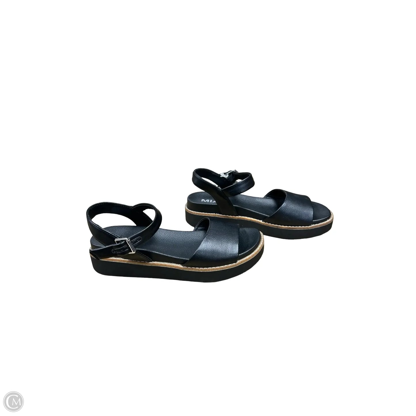 Sandals Flats By Mia In Black, Size: 6.5
