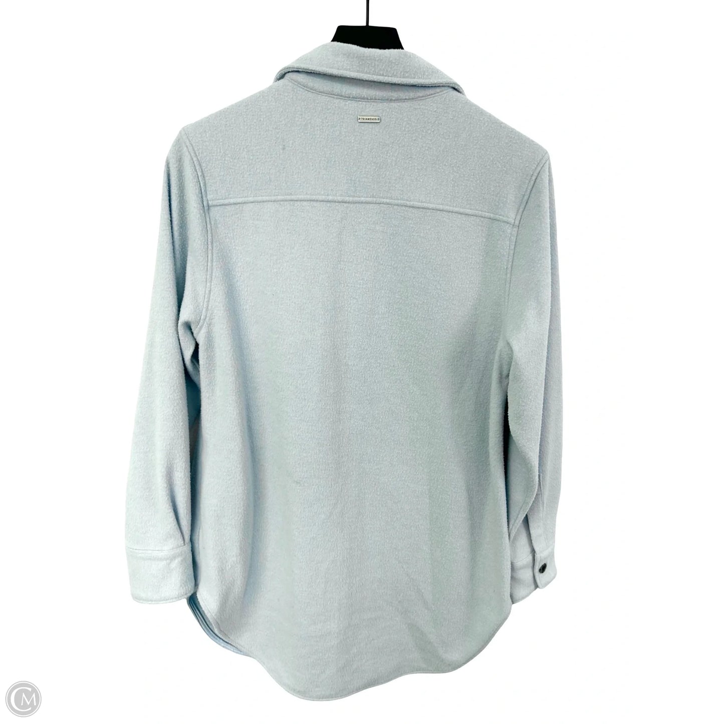 Jacket Shirt By Cmc In Blue, Size: S