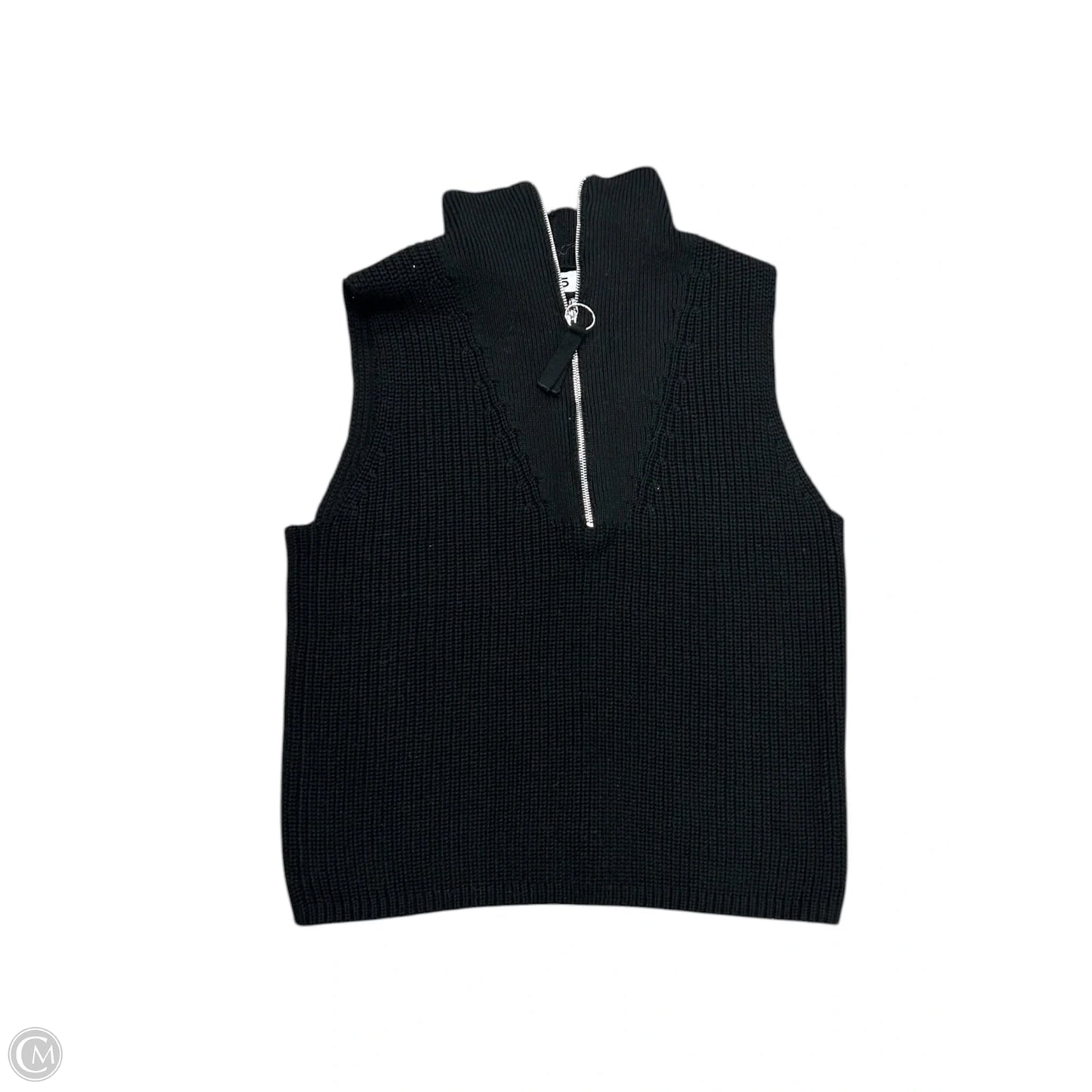 Vest Sweater By 525 In Black, Size: S