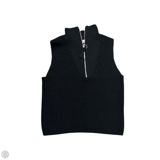Vest Sweater By 525 In Black, Size: S