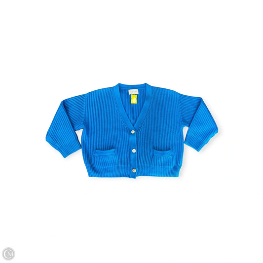 Sweater Cardigan By Cmc In Blue, Size: M