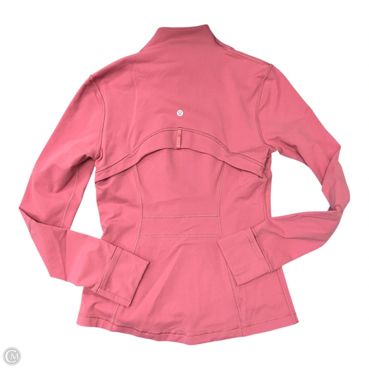 Athletic Jacket By Lululemon In Pink, Size: 8