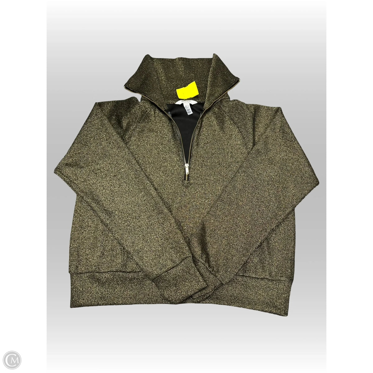 Sweatshirt Collar By Spanx In Gold, Size: S