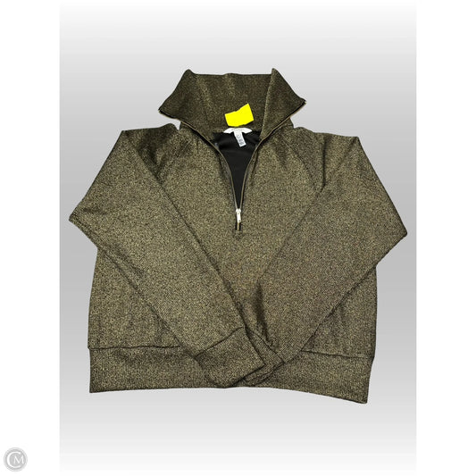 Sweatshirt Collar By Spanx In Gold, Size: S