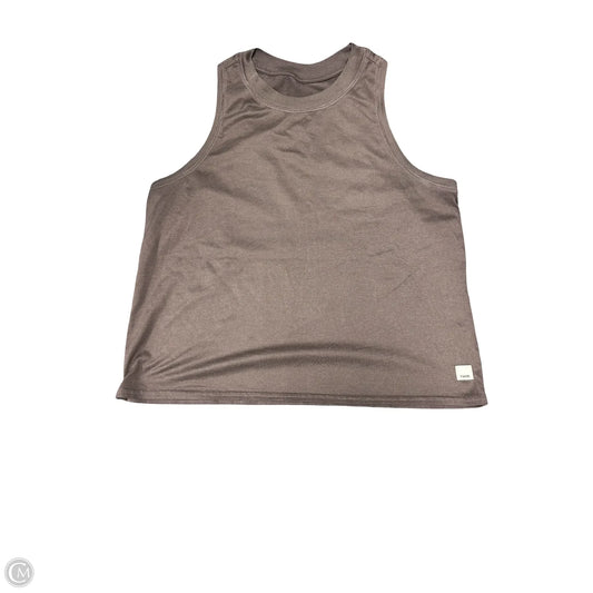 Athletic Tank Top By Vuori In Brown, Size: S