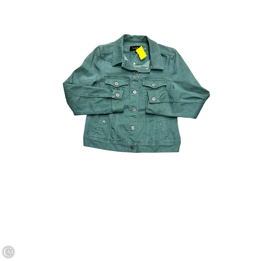 Jacket Denim By Liverpool In Orange Denim, Size: Xl