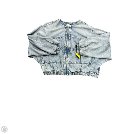 Jacket Denim By We The Free In Blue Denim, Size: L