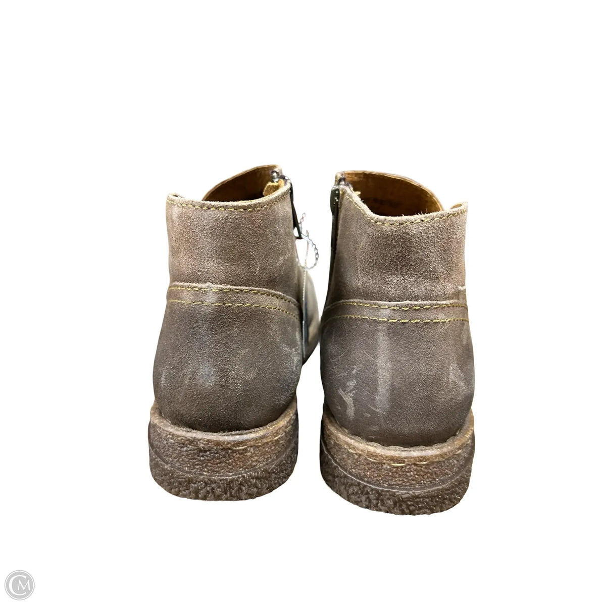 Boots Ankle Flats By Born In Brown, Size: 8.5