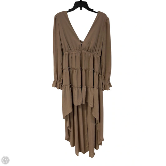 Dress Party Long By Cloud Ten In Brown, Size: M