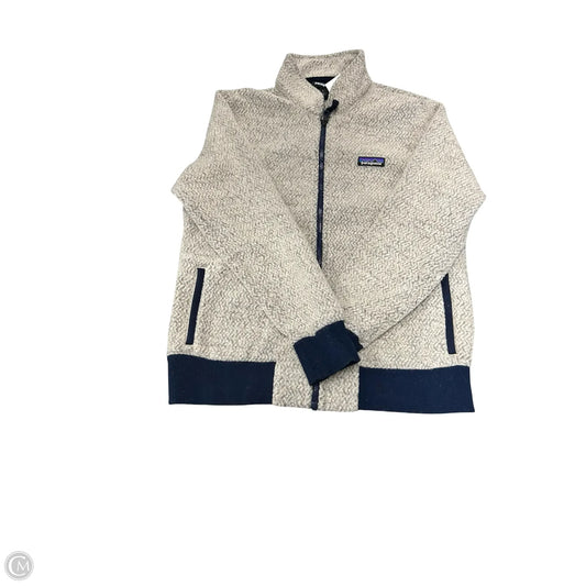 Jacket Fleece By Patagonia In Grey, Size: L