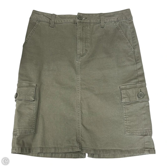 Skirt Mini & Short By 1822 Denim In Green, Size: 6