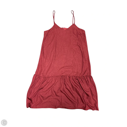 Dress Casual Midi By Cma In Red, Size: Xl