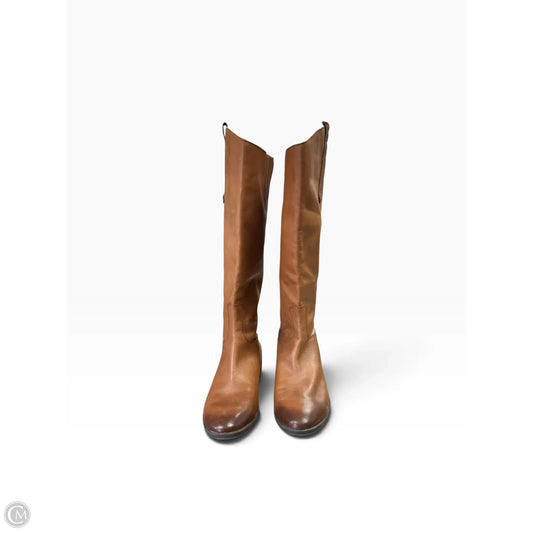 Boots Leather By Sam Edelman In Brown, Size: 8.5