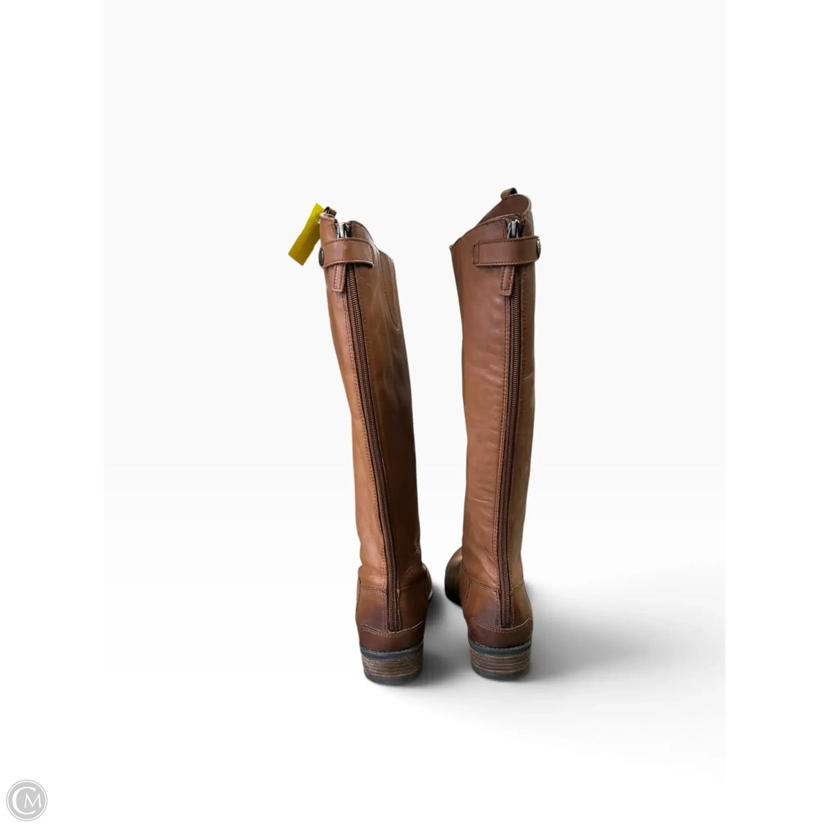 Boots Leather By Sam Edelman In Brown, Size: 8.5