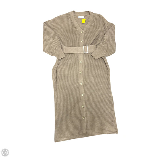 Dress Sweater By Anthropologie In Brown, Size: M