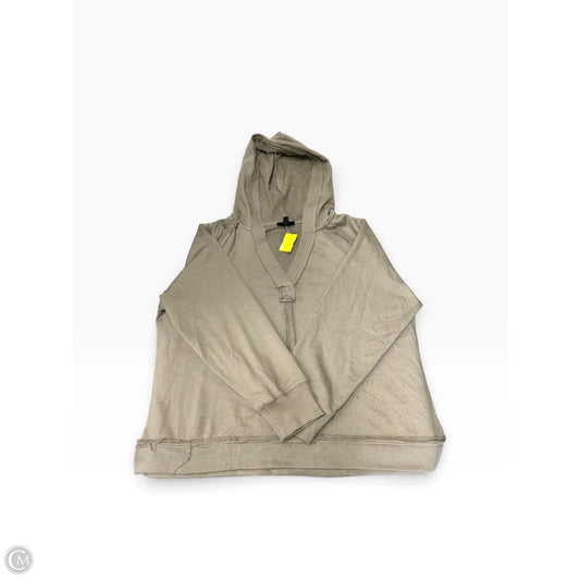 Sweatshirt Hoodie By Blu Pepper In Brown, Size: 2x