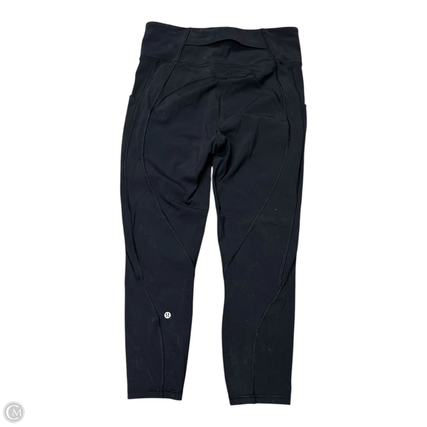 Athletic Leggings By Lululemon In Black, Size: 8