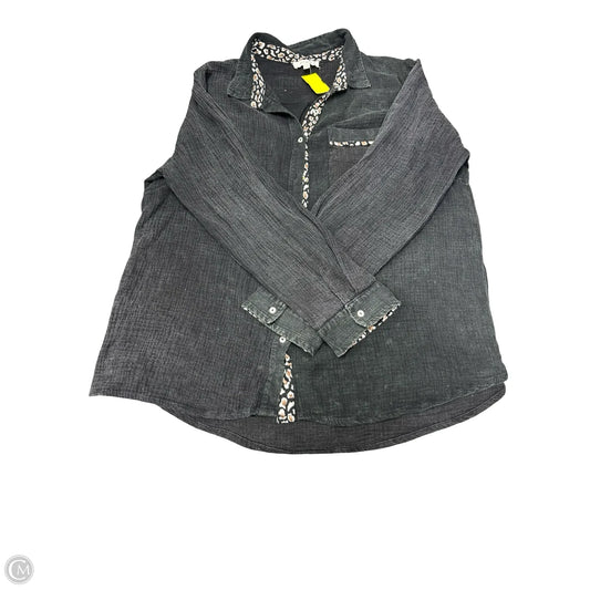 Blouse Long Sleeve By Umgee In Black, Size: 2x
