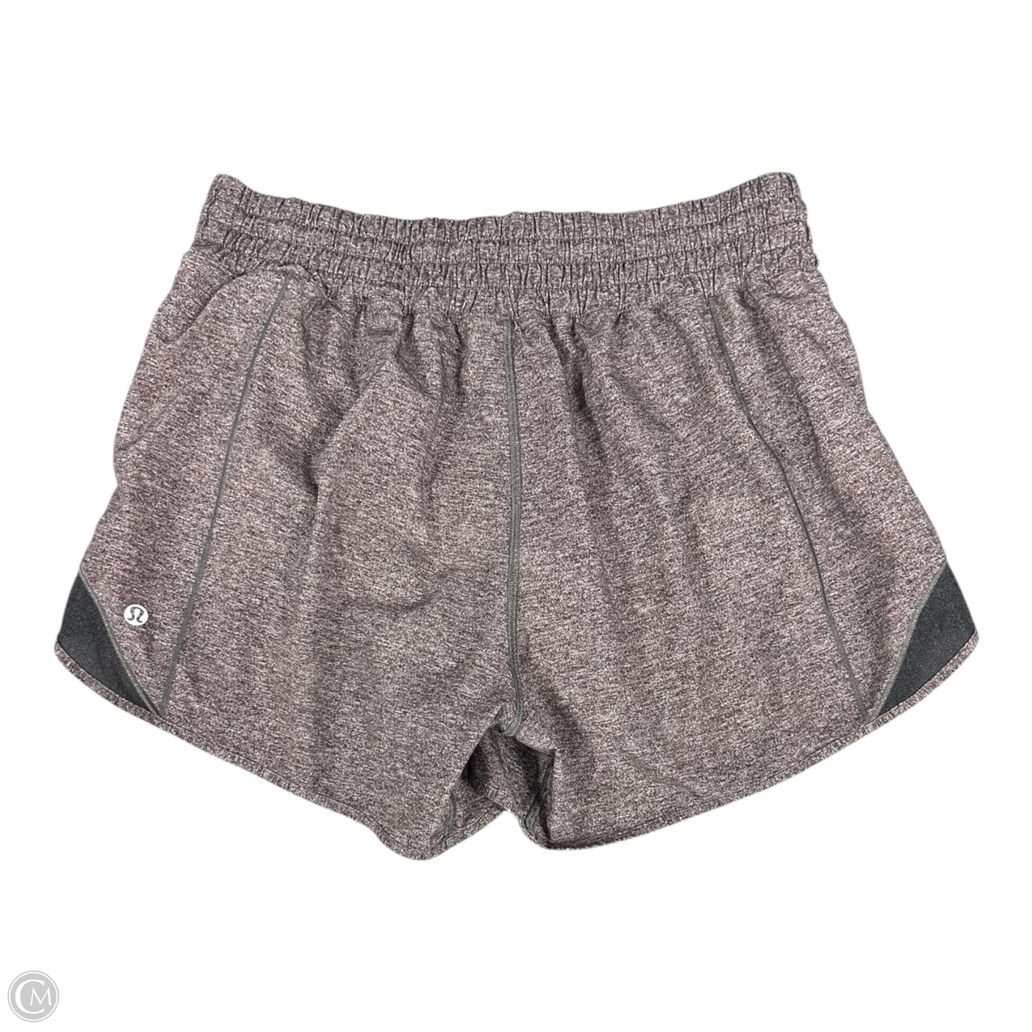Athletic Shorts By Lululemon In Grey, Size: 8