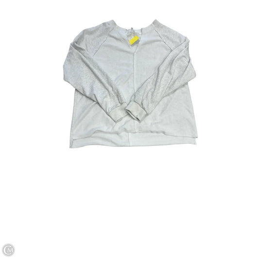Top Long Sleeve By Blu Pepper In Grey, Size: 2x