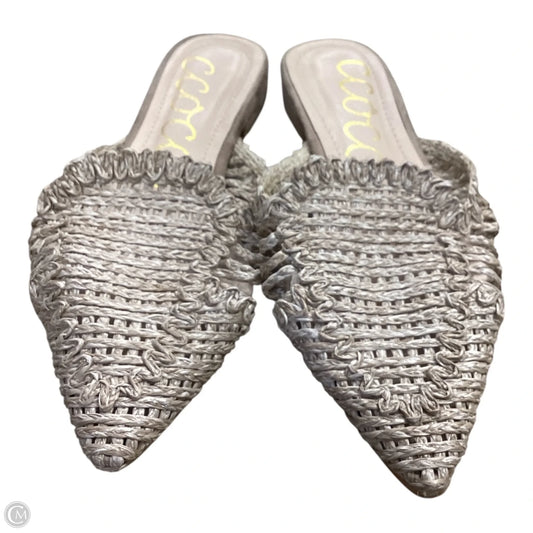 Shoes Flats By Clothes Mentor In Tan, Size: 10