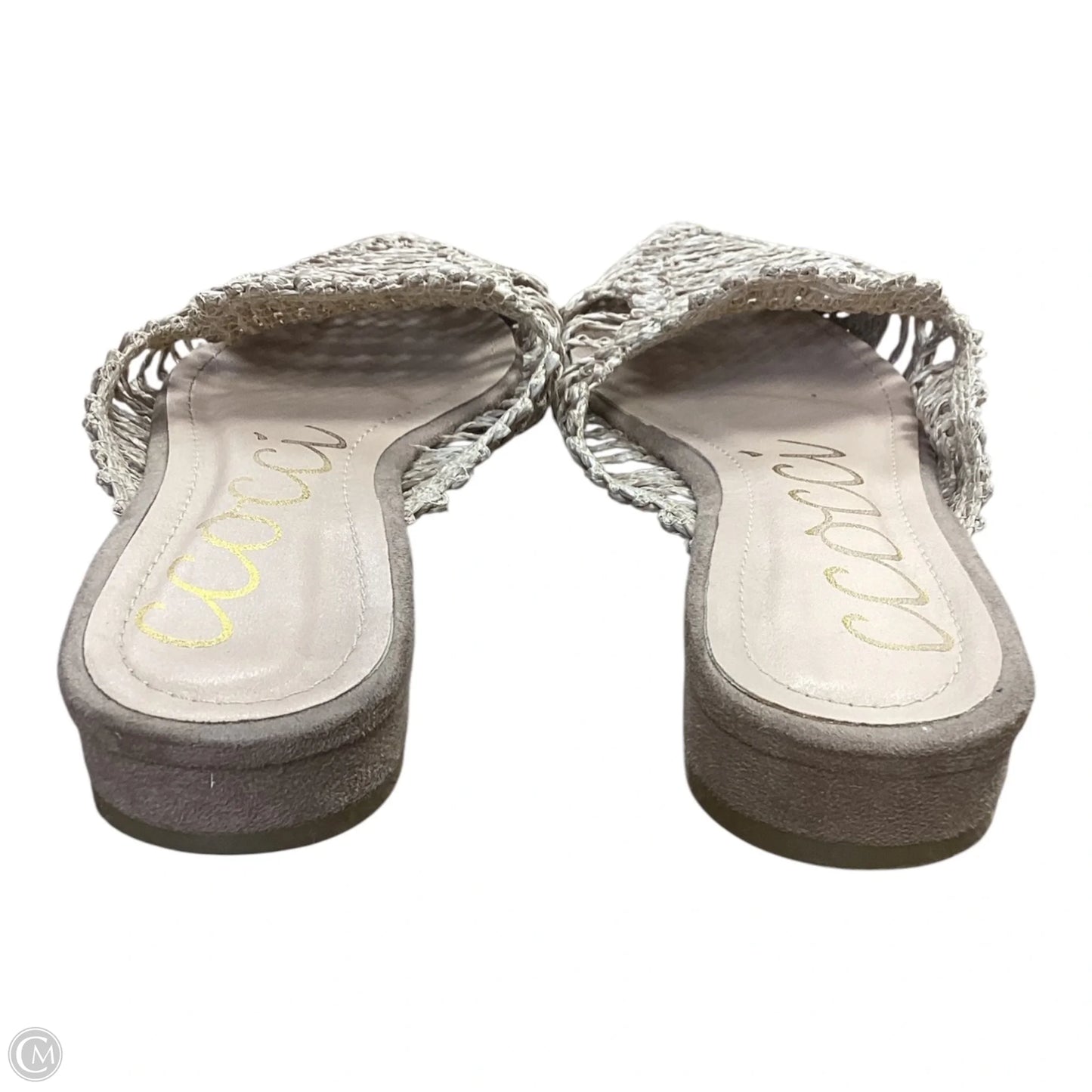 Shoes Flats By Clothes Mentor In Tan, Size: 10