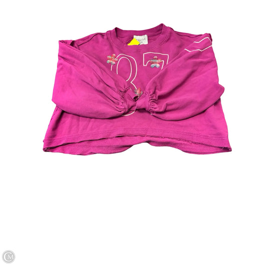 Sweatshirt Crewneck By Cma In Pink, Size: Xs